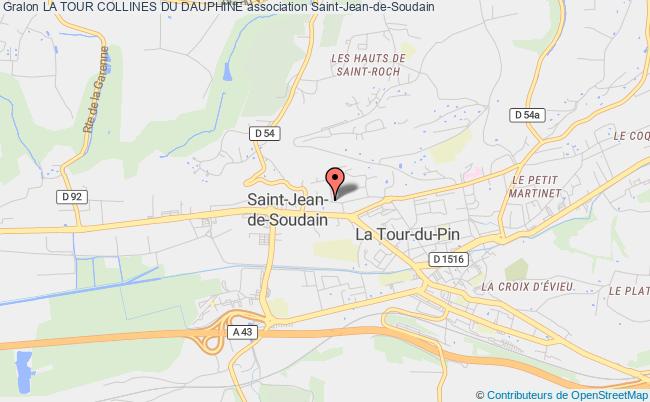 plan association La Tour Collines Du Dauphine Saint-Jean-de-Soudain