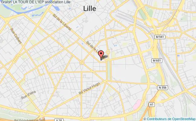plan association La Tour De L'iep Lille
