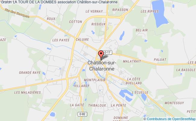 plan association La Tour De La Dombes Châtillon-sur-Chalaronne