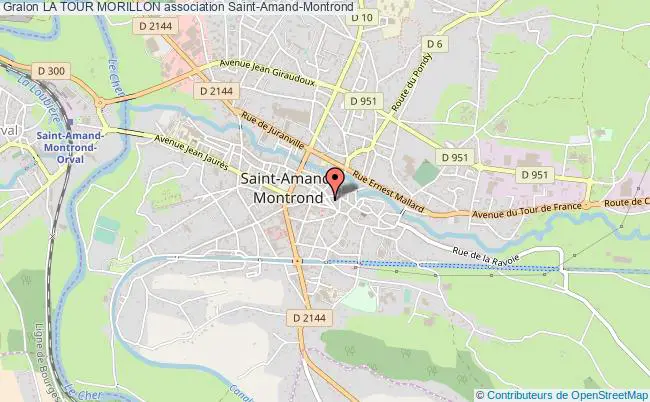 plan association La Tour Morillon Saint-Amand-Montrond