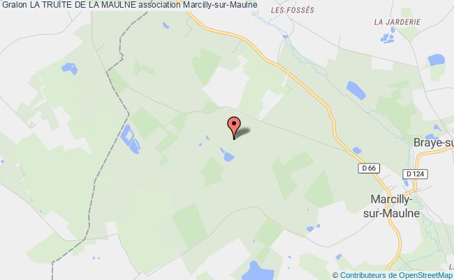 plan association La Truite De La Maulne Marcilly-sur-Maulne