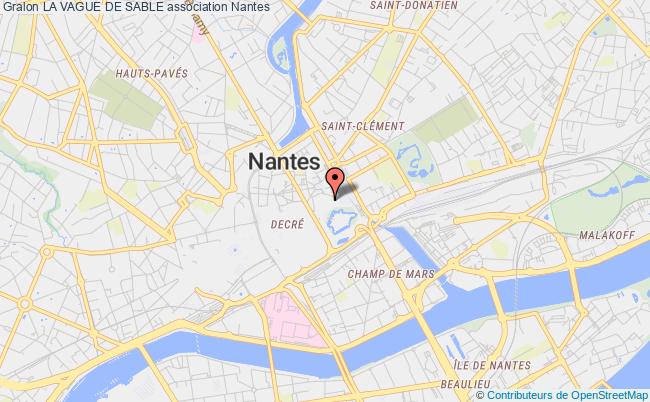 plan association La Vague De Sable Nantes