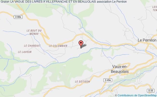 plan association La Vague Des Livres A Villefranche Et En Beaujolais Villefranche-sur-Saône