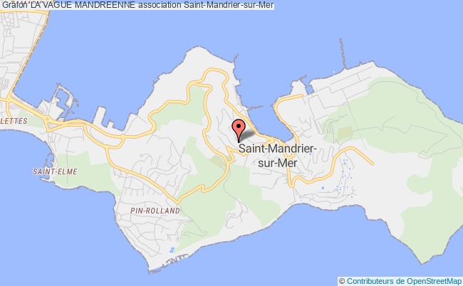 plan association La Vague Mandreenne Saint-Mandrier-sur-Mer