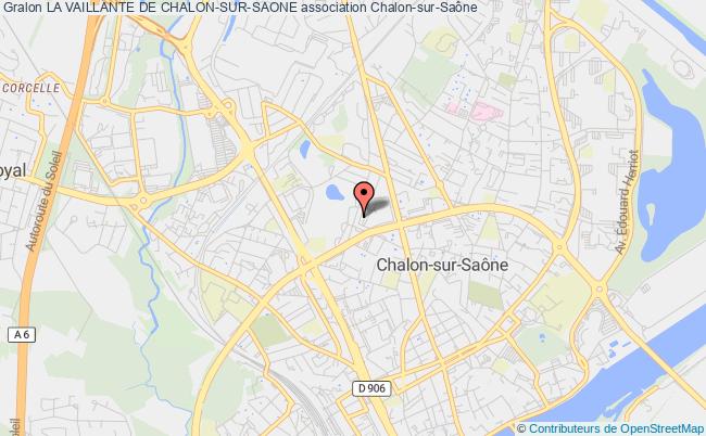 plan association La Vaillante De Chalon-sur-saone Chalon-sur-Saône