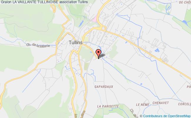 plan association La Vaillante Tullinoise Tullins