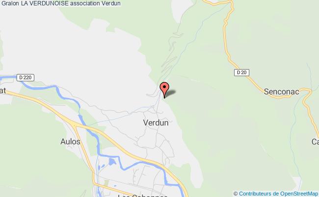 plan association La Verdunoise Verdun