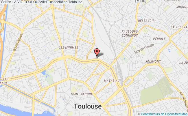 plan association La Vie Toulousaine Toulouse