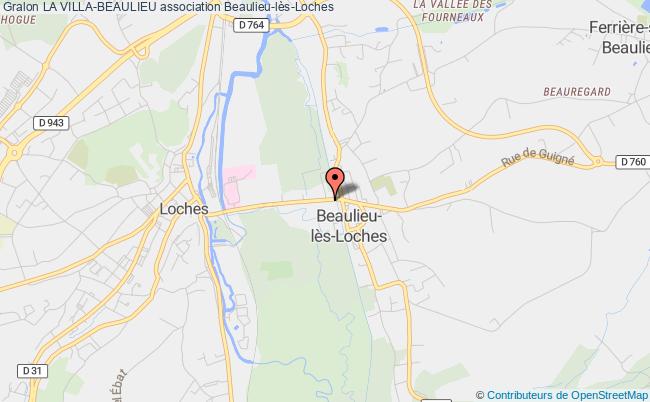plan association La Villa-beaulieu Beaulieu-lès-Loches