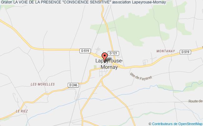 LA VOIE DE LA PRESENCE "CONSCIENCE SENSITIVE"