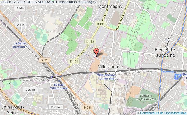 plan association La Voix De La Solidarite Montmagny