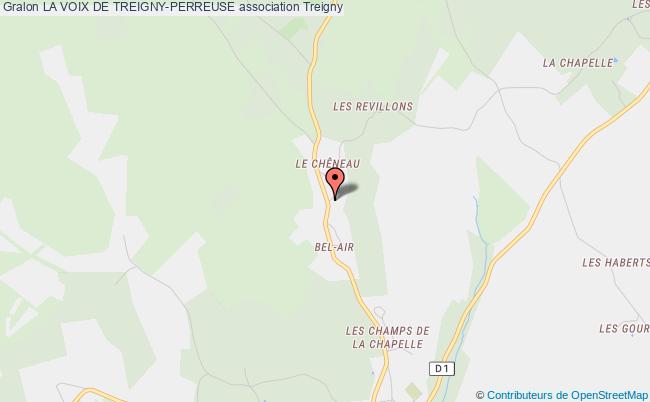 plan association La Voix De Treigny-perreuse Treigny
