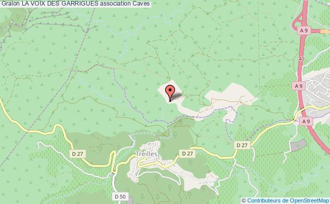 plan association La Voix Des Garrigues 