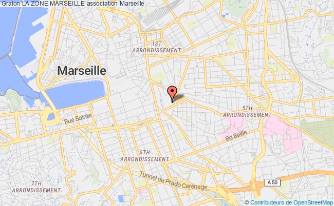 plan association La Zone Marseille Marseille 6
