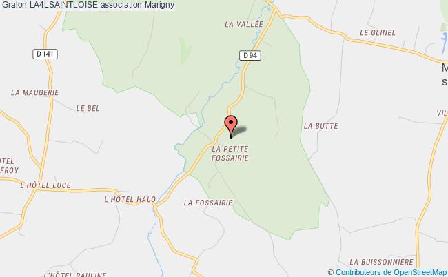 plan association La4lsaintloise Marigny-Le-Lozon