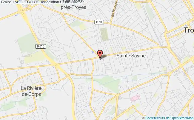 plan association Label Ecoute Sainte-Savine