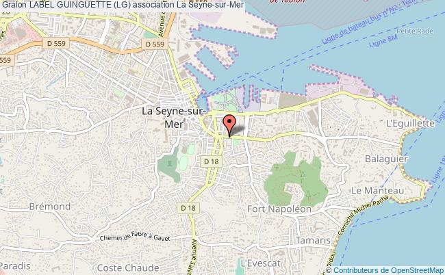 plan association Label Guinguette (lg) La    Seyne-sur-Mer