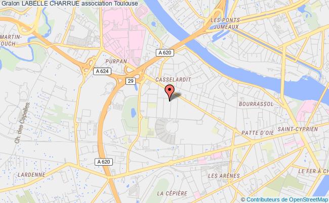plan association Labelle Charrue Toulouse