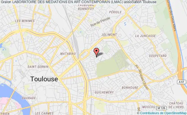 plan association Laboratoire Des MÉdiations En Art Contemporain (lmac) Toulouse