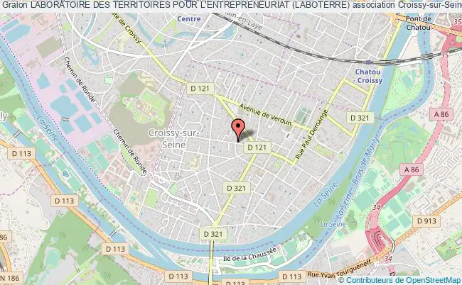 plan association Laboratoire Des Territoires Pour L'entrepreneuriat (laboterre) Croissy-sur-Seine