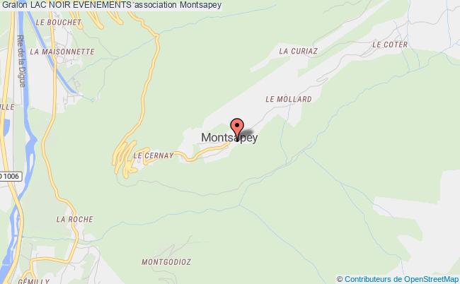 plan association Lac Noir Evenements Montsapey