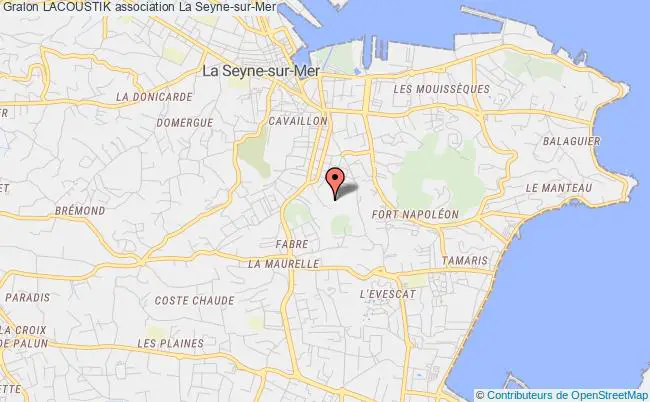 plan association Lacoustik La    Seyne-sur-Mer