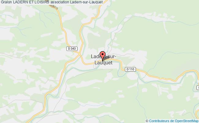 plan association Ladern Petanque Et Loisirs Ladern-sur-Lauquet