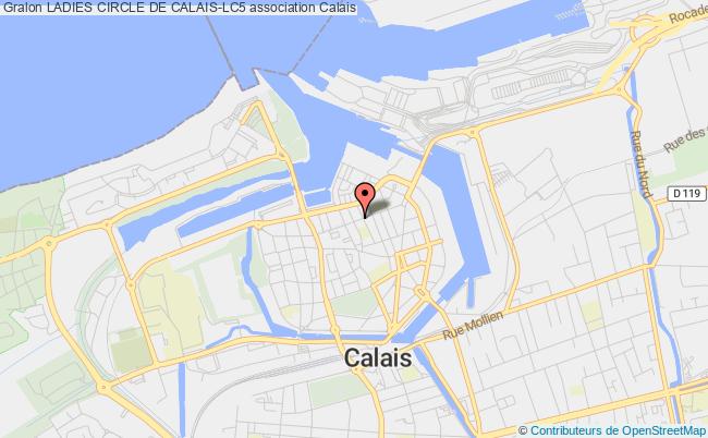 plan association Ladies Circle De Calais-lc5 Calais