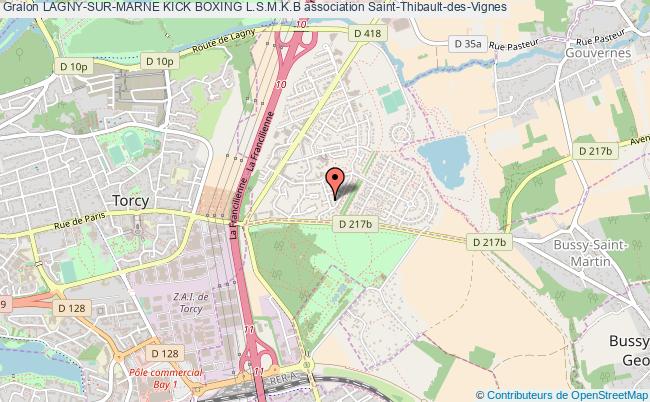 plan association Lagny-sur-marne Kick Boxing L.s.m.k.b Saint-Thibault-des-Vignes