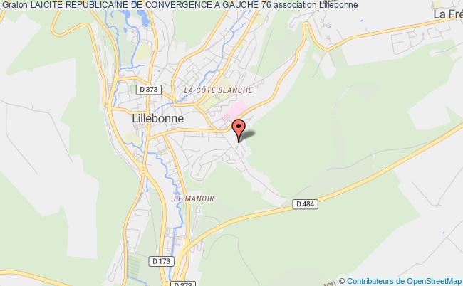 LAICITE REPUBLICAINE DE CONVERGENCE A GAUCHE 76