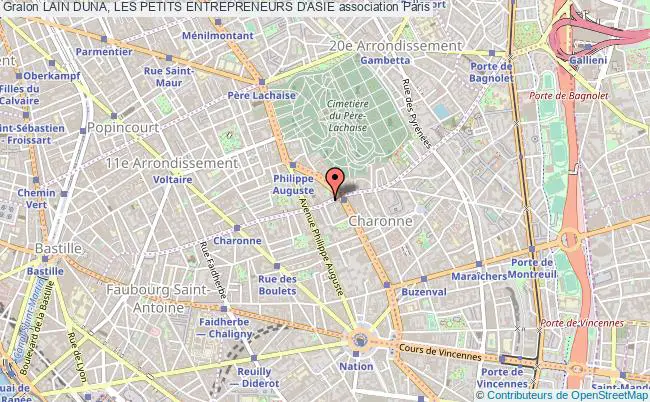 plan association Lain Duna, Les Petits Entrepreneurs D'asie Paris