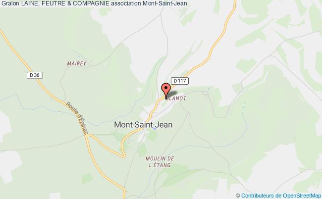 plan association Laine, Feutre & Compagnie Mont-Saint-Jean