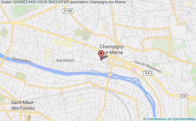 plan association Laissez-moi Vous Raconter Champigny-sur-Marne