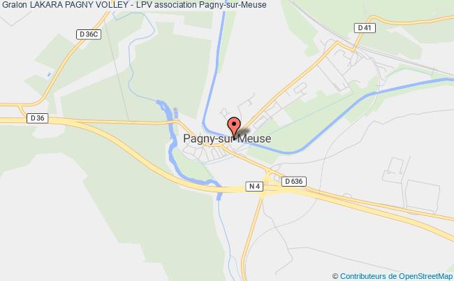 plan association Lakara Pagny Volley - Lpv Pagny-sur-Meuse