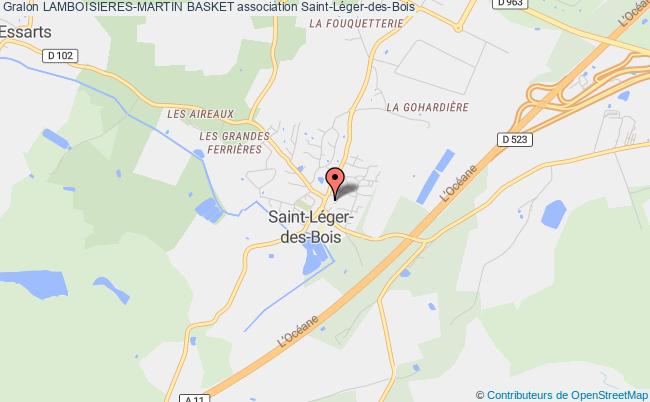 plan association Lamboisieres-martin Basket Saint-Léger-de-Linières