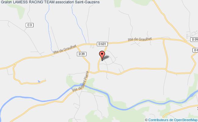 plan association Lamess Racing Team Saint-Gauzens