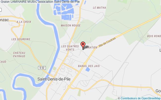 plan association Laminaire Music Saint-Denis-de-Pile