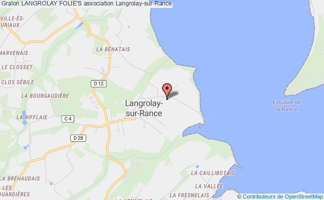 plan association Langrolay Folie's Langrolay-sur-Rance