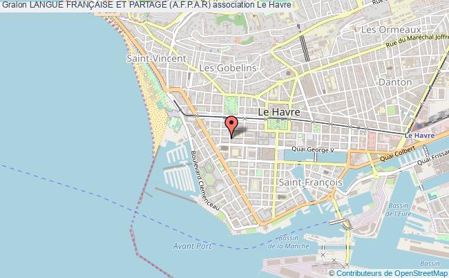 plan association Langue FranÇaise Et Partage (a.f.p.a.r) Le    Havre