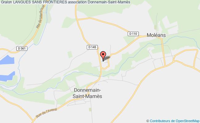 plan association Langues Sans Frontieres Donnemain-Saint-Mamès