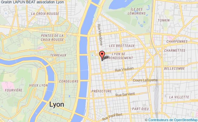 plan association Lapun Beat Lyon