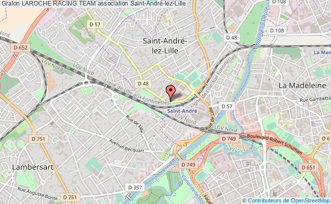 plan association Laroche Racing Team Saint-André-lez-Lille