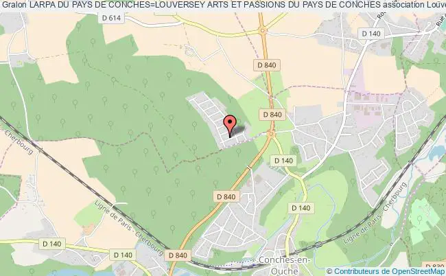 plan association Larpa Du Pays De Conches=louversey Arts Et Passions Du Pays De Conches Louversey