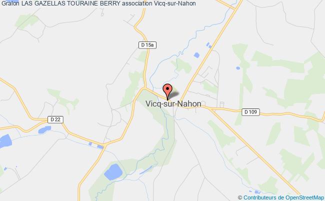 plan association Las Gazellas Touraine Berry Vicq-sur-Nahon