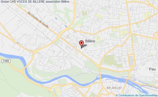 plan association Las Voces De Billere 