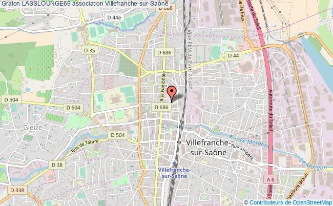 plan association Lasslounge69 Villefranche-sur-Saône