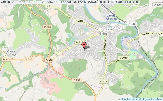 plan association Lau-p Pole De Preparation Physique Du Pays Basque Cambo-les-Bains
