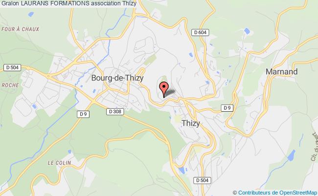 plan association Laurans Formations Thizy-les-Bourgs