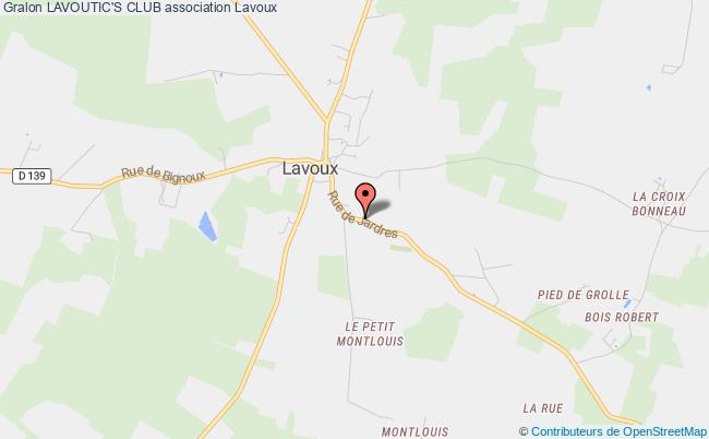 plan association Lavoutic's Club Lavoux
