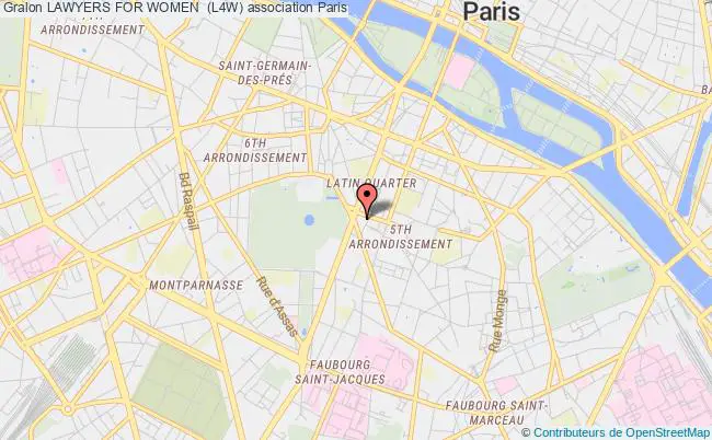 plan association Lawyers For Women  (l4w) PARIS